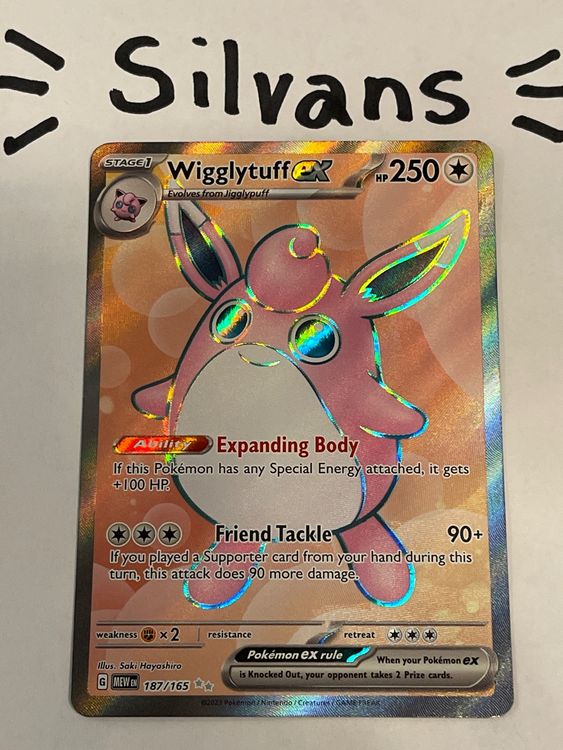 Wigglytuff Ex Full Art 187 165 MEW 151 Englisch Kaufen Auf Ricardo