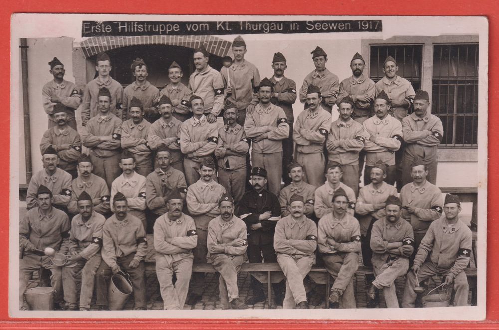 1917 Erste Hilfsgruppe Von Kt Thurgau In Seewen SZ Kaufen Auf Ricardo