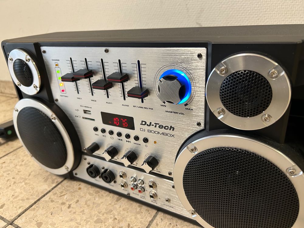 Ghettoblaster Boombox DJ Tech DJ Boombox Lautsprecher Kaufen Auf Ricardo