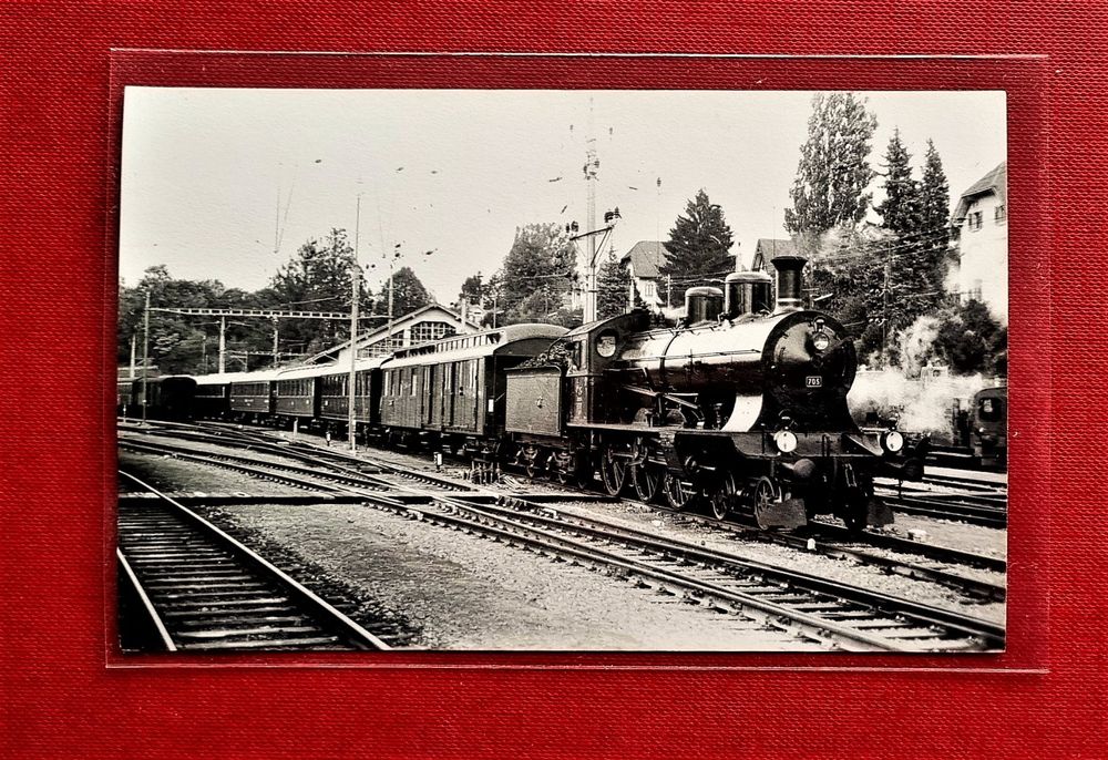 Payerne La Gare Eisenbahn A Jahre Sbb Photo Kaufen Auf