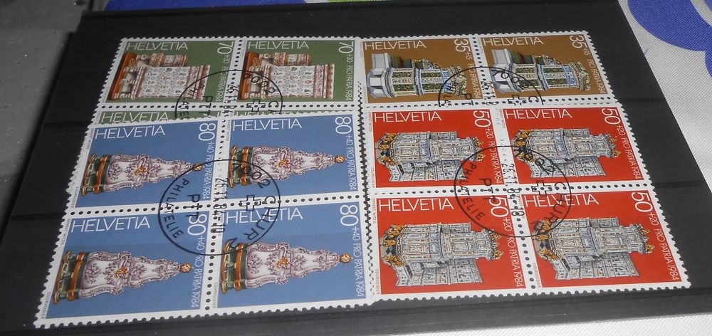 Briefmarken Schweiz Pro Patria Viererbl Cke Kaufen Auf Ricardo