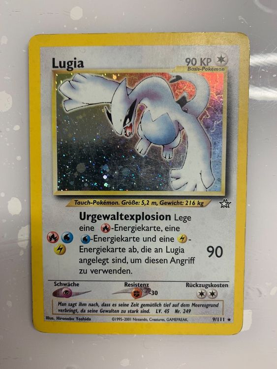 Pokemon Lugia Holo Kaufen Auf Ricardo