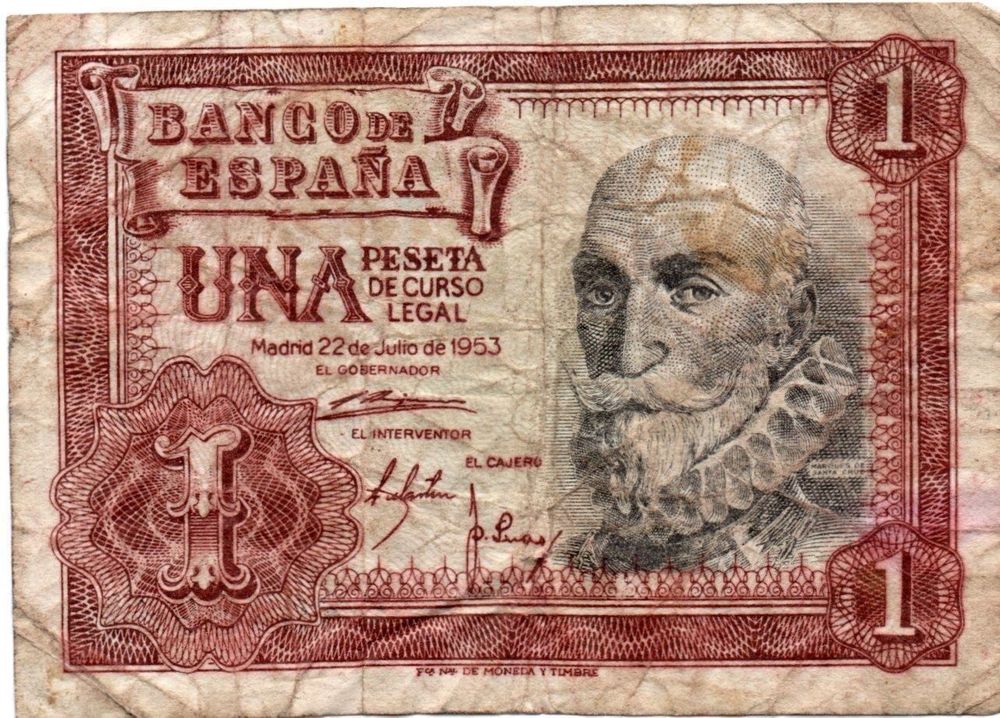 Banknote Una Peseta Spanien Kaufen Auf Ricardo