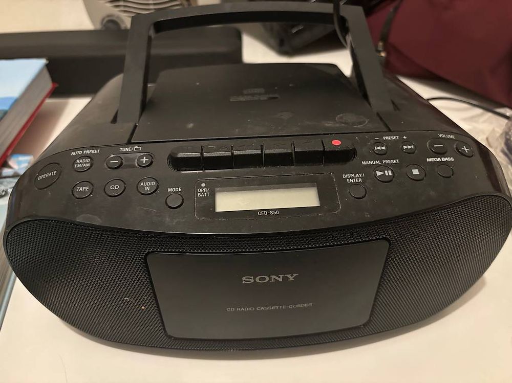 Radio Cassette Sony CFD S50 Kaufen Auf Ricardo