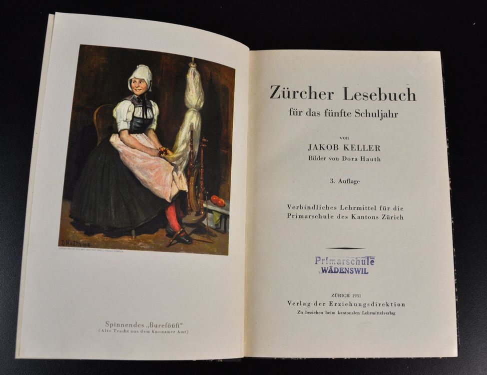 Zürcher Lesebuch für das fünfte Schuljahr 1931 Kaufen auf Ricardo