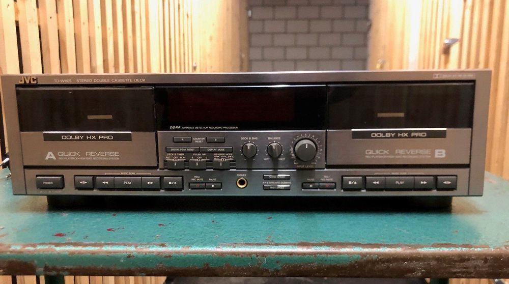 Jvc Stereo Doppel Cassettendeck Td W Kaufen Auf Ricardo