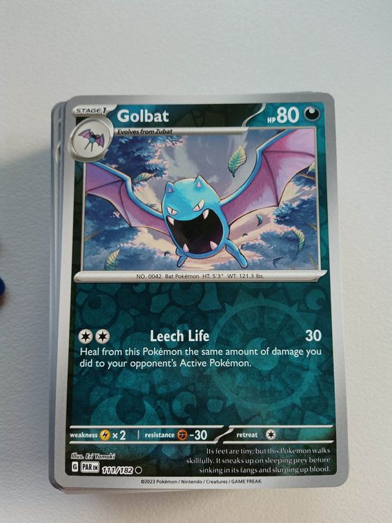 Golbat Reverse Holo Paradox Rift Pokemon Kaufen Auf Ricardo