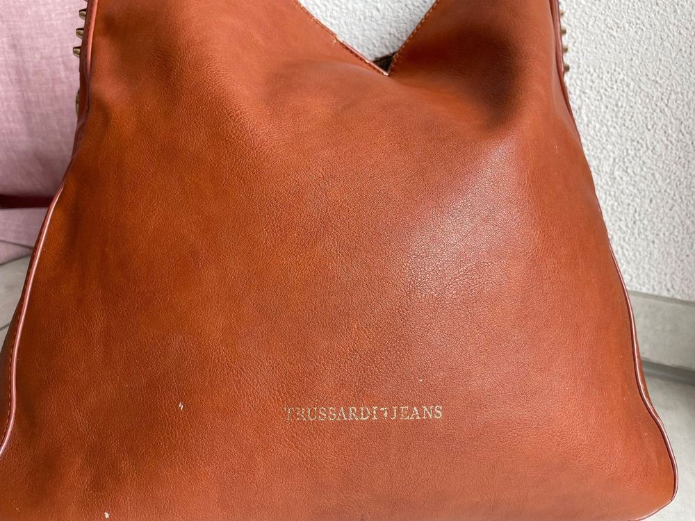 Handtasche Trussardi Jeans Farbe Nude Kaufen Auf Ricardo