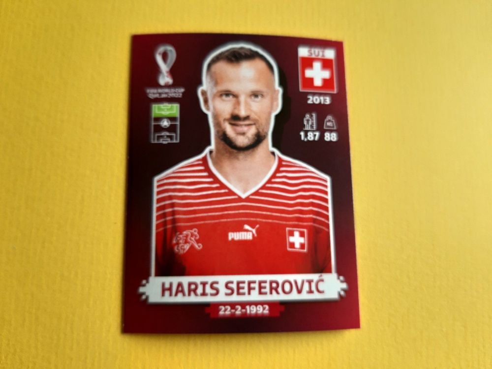 WM 2022 In Qatar SUI Nr 19 HARIS SEFEROVIC Kaufen Auf Ricardo