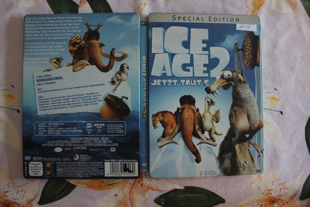 Ice Age 2 Jetzt Taut S Special Edition Steelbook 1112 Kaufen