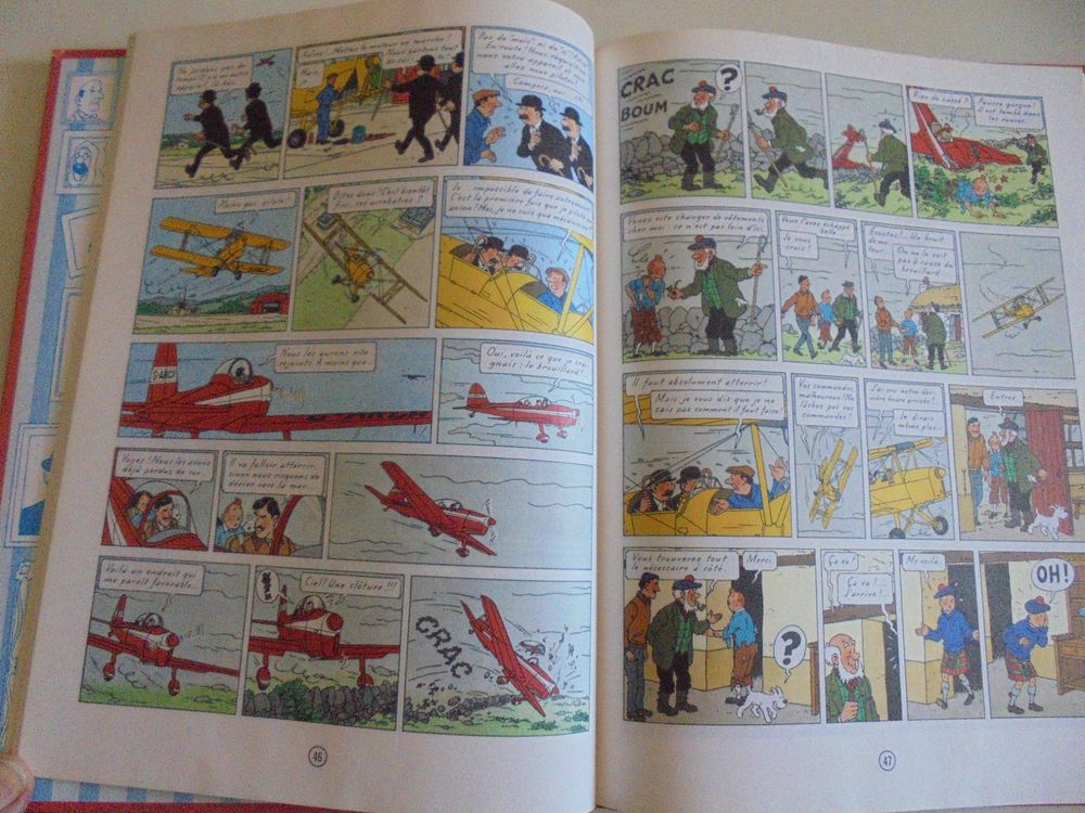 TINTIN album double L île Noire l étoile mystérieuse Kaufen