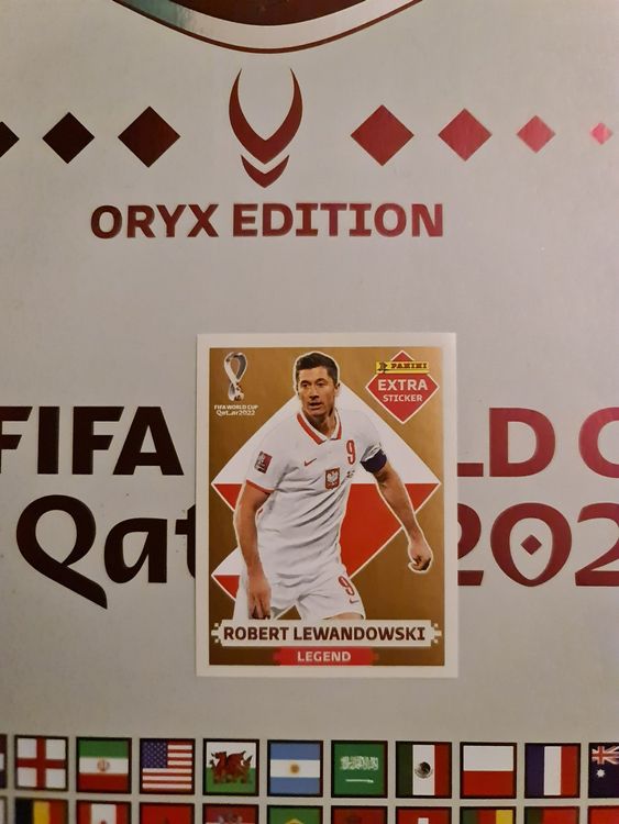 Panini Extra Sticker Qatar Robert Lewandowski Bronze Kaufen Auf