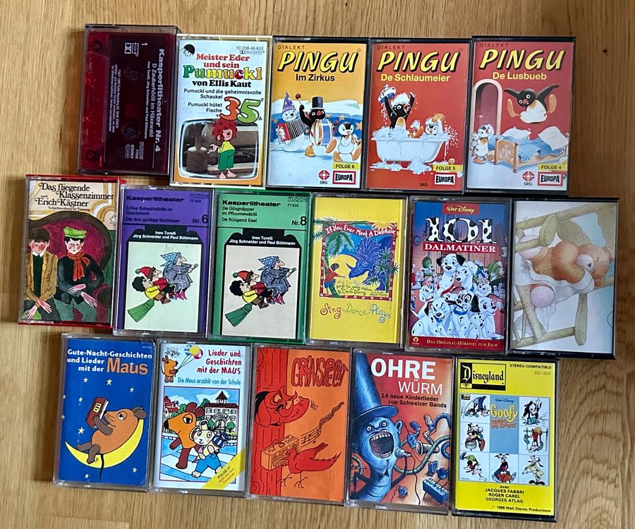 X Kinder Musik Kassette H Rspiel Pingu Kasperli Kaufen