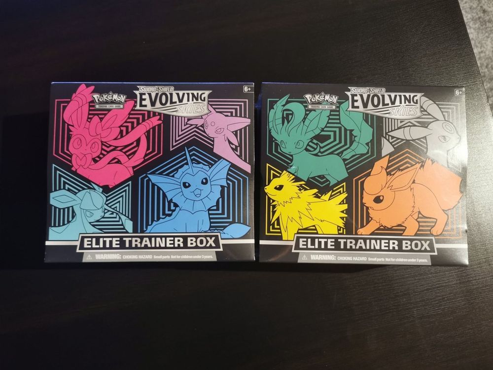 Pokémon Evolving Skies Elite Trainer Box Duo Kaufen auf Ricardo