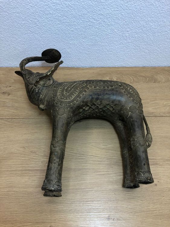 Vintage Bronze Skulptur Elefant Ab 1 Kaufen Auf Ricardo