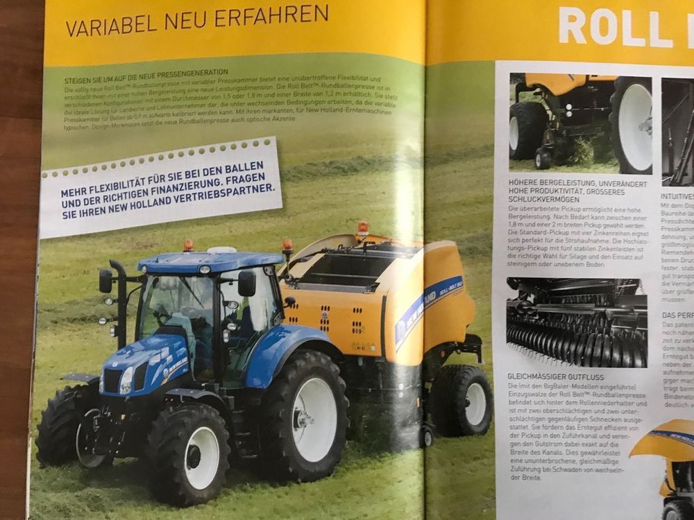 New Holland Prospekt Kaufen Auf Ricardo