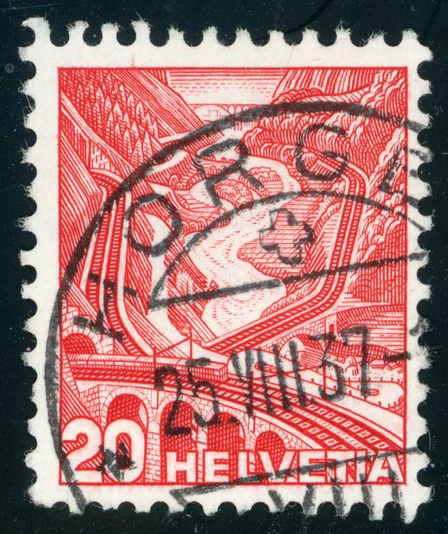 FWM Marke Vollstempel 205Az HORGEN 1937 Kaufen Auf Ricardo