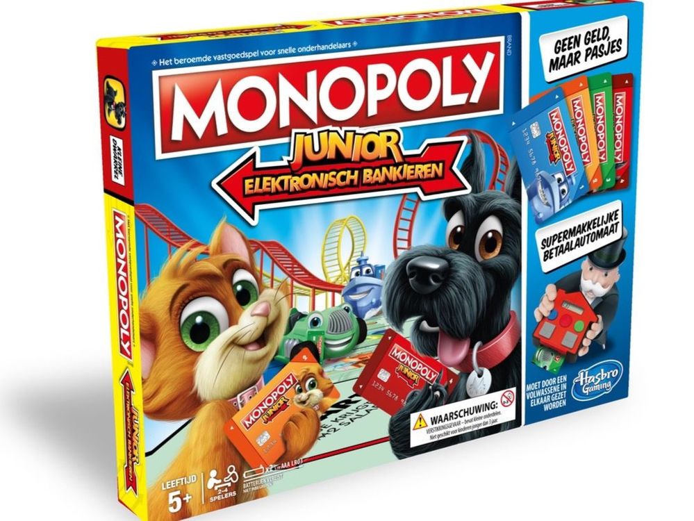 Monopoly Junior Electronic Banking Board game Glücksspiel Kaufen auf