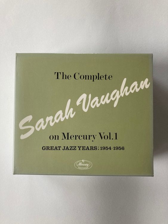 Sarah VaughanThe Complete Sarah Vaughan On Mercury Vol 1 Comprare