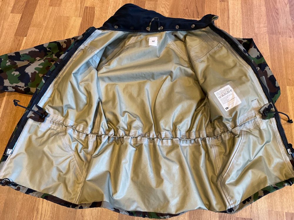 Schweizer Militär Gore Tex Jacke 52 L Kaufen auf Ricardo