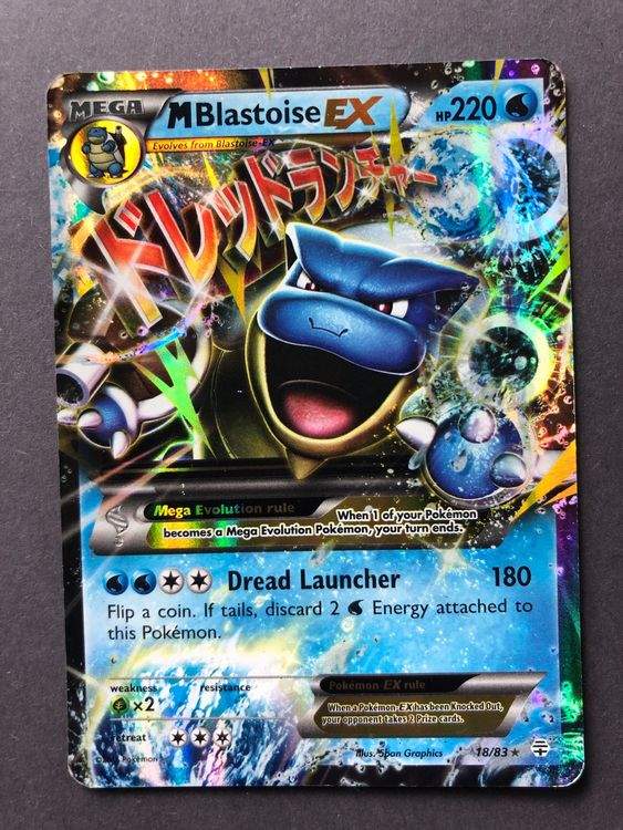 Ex Generations En M Blastoise Ex Pokemon Tcg Kaufen Auf