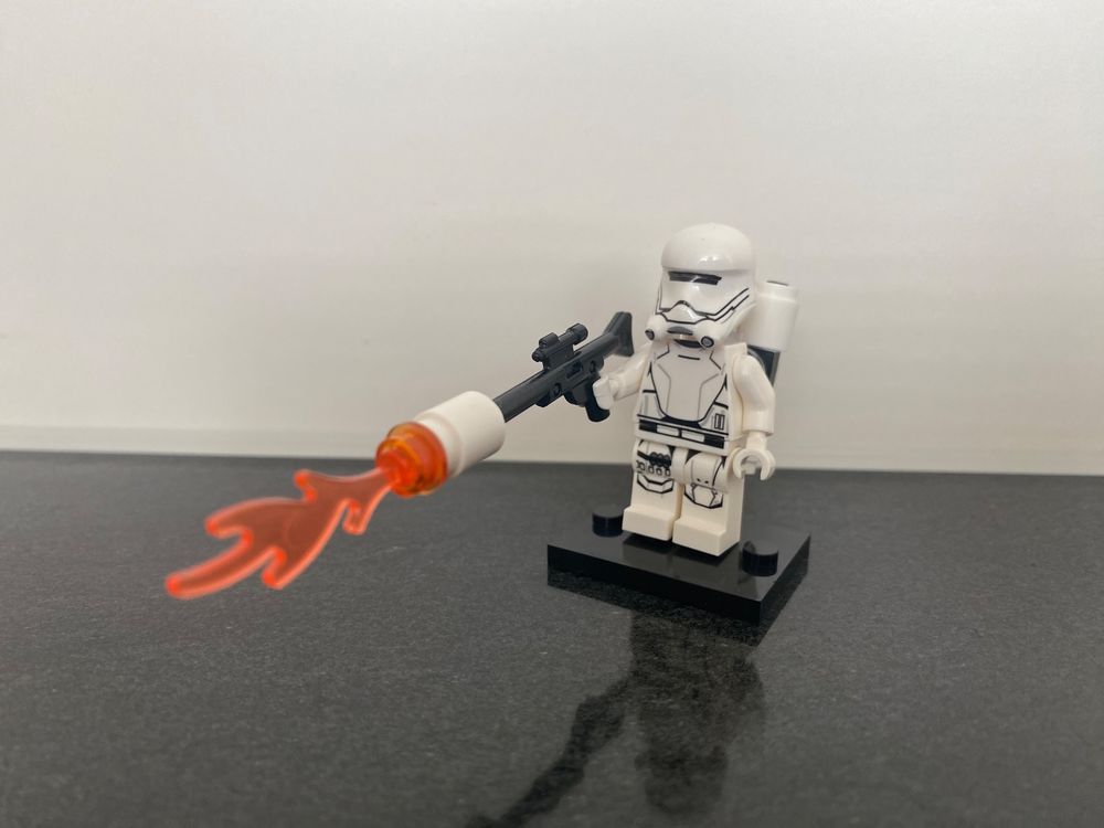 Minifigur kompertabel für Lego Star Wars Clone Flam Trooper Kaufen