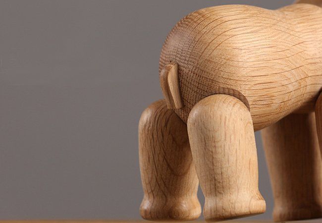 Elefant Deko Holzfigur Holz Elefant Kaufen Auf Ricardo