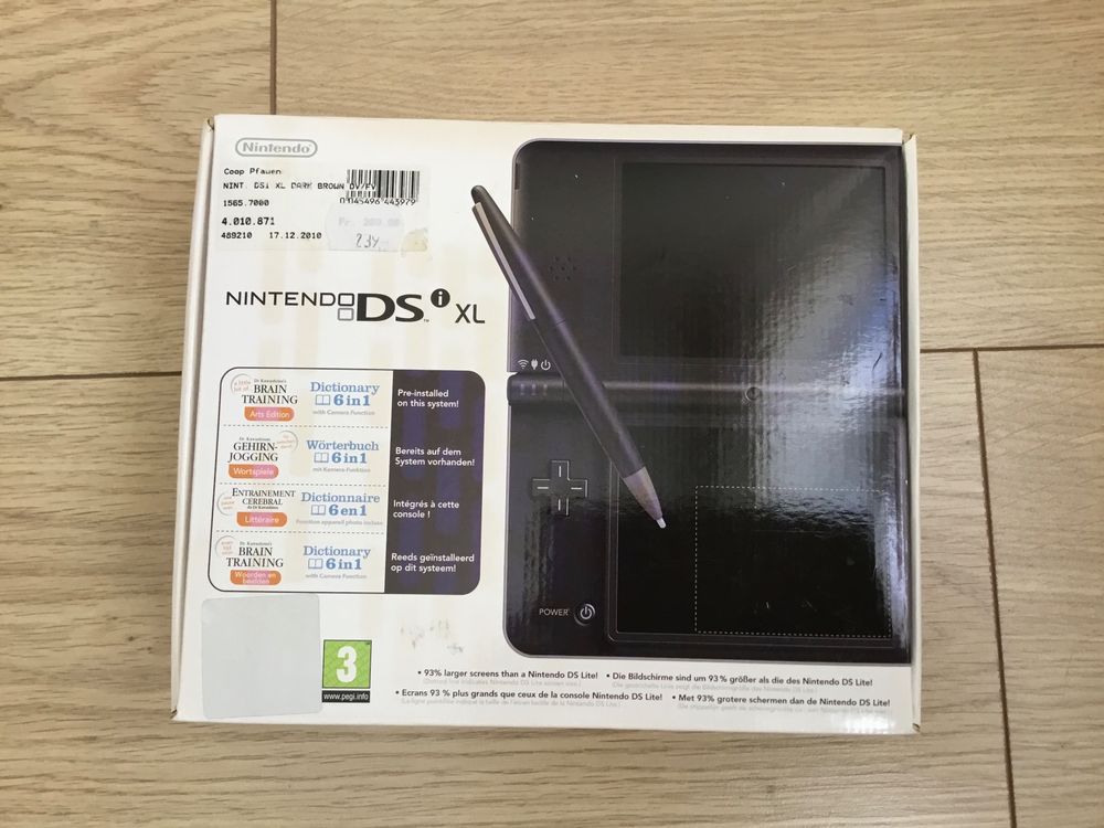 Nintendo Dsi Xl Konsole Dark Brown Mit Ovp Top Neu Kaufen Auf Ricardo