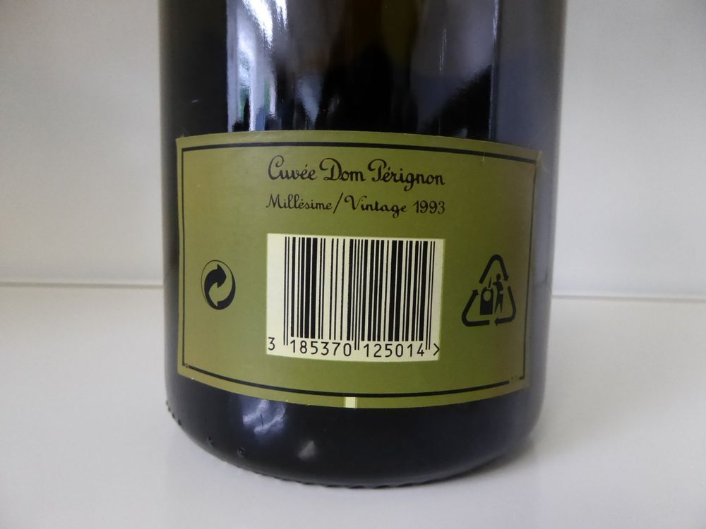 Champagne Moet Chandon Dom Perignon Vintage 1993 Brut Kaufen Auf Ricardo