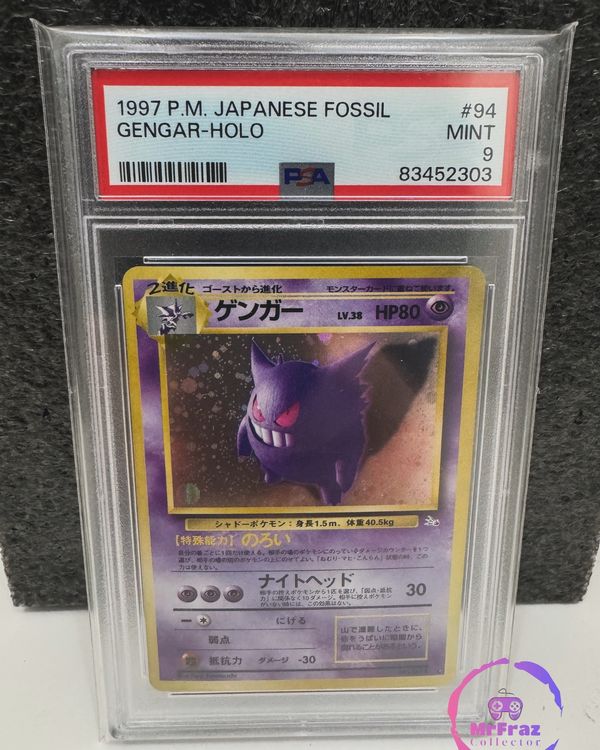 POKEMON Card PSA 9 GENGAR HOLO 94 Kaufen Auf Ricardo