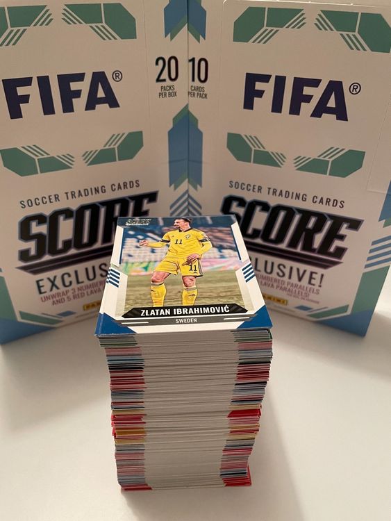 Panini Fifa Score Komplett Set 1 200 Und 3 Laser Parallel Kaufen Auf