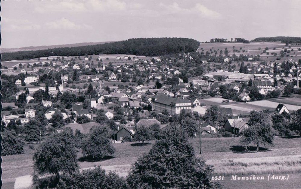 Menziken Ag Flugaufnahme Nr Ca Kaufen Auf Ricardo