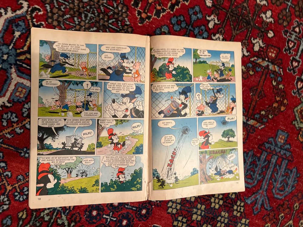 1954 Nr 5 Micky Maus Originalheft Walt Disney Rarität Kult Kaufen