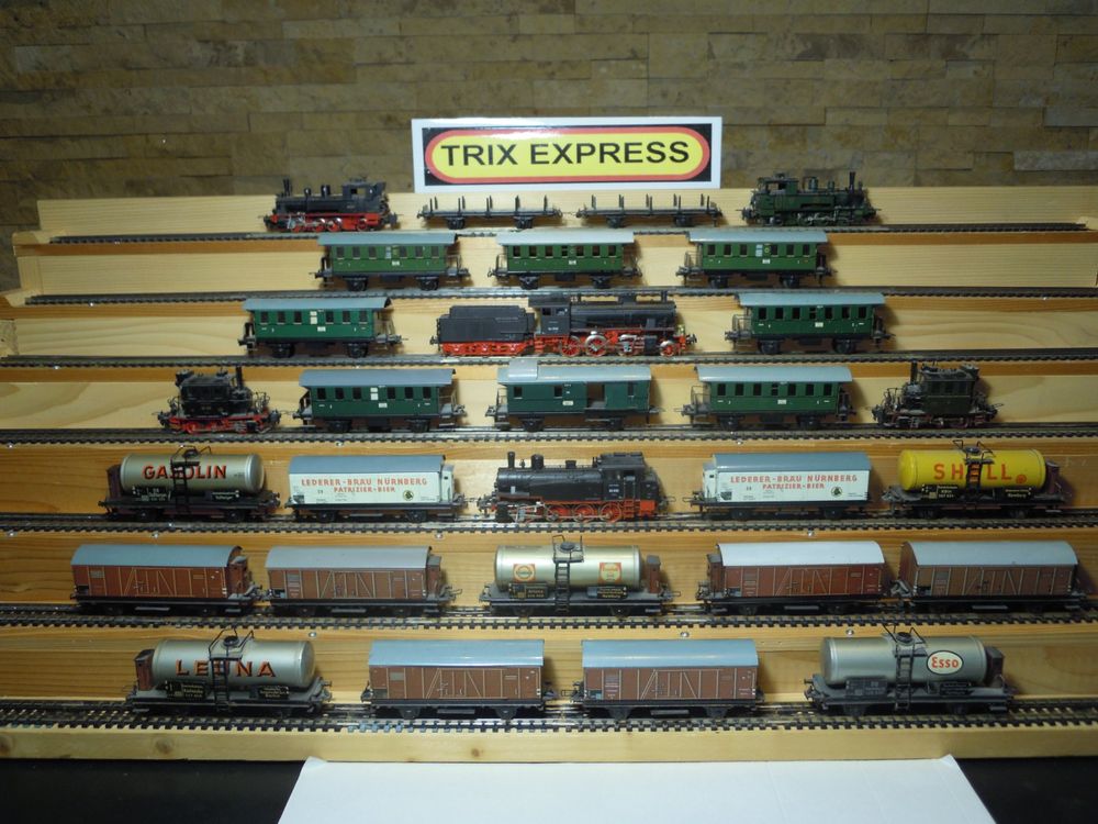 TRIX EXPRESS Zugset 6 Lok S Und 23 Verschiedene Wagen Kaufen Auf Ricardo