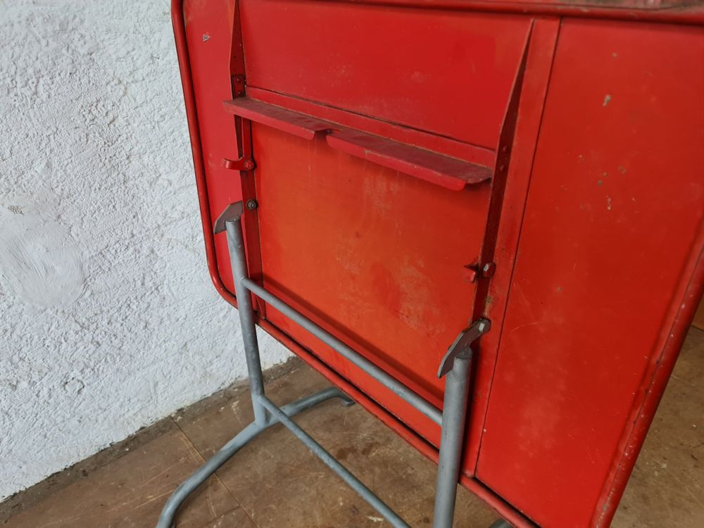 Vintage Original Bigla Blech Gartentisch Klapptisch Er Kaufen Auf