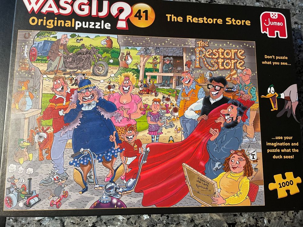 Comic Puzzle Wasgij Original Teile Neues Sujet Kaufen Auf