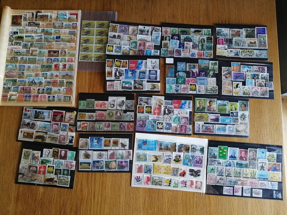 Précieuse collection de timbres postaux du monde entier Kaufen auf