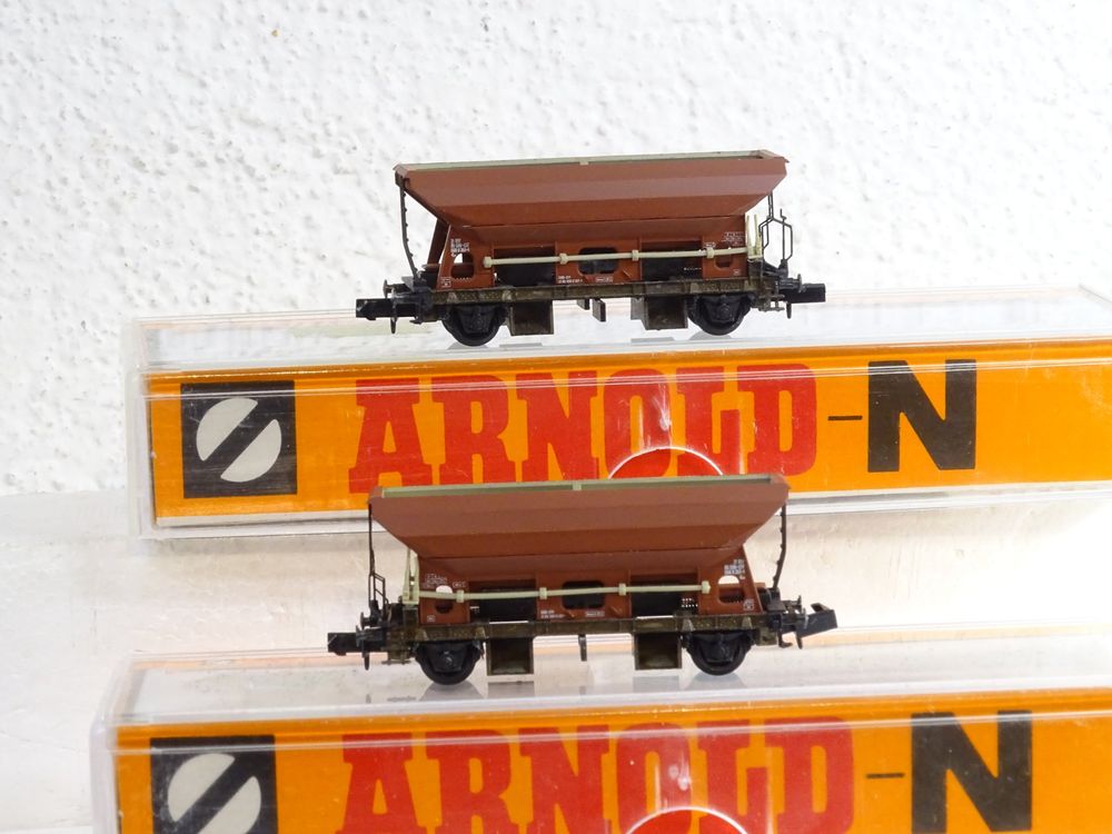 Arnold 2 X 4481 Entladewagen SBB CFF Braun Spur N OVP Kaufen Auf