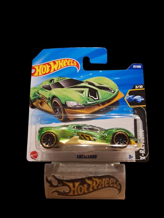 Hot Wheels X Raycers 2025 Crescendo 3 10 S Neu und originalverpackt in Adlikon für CHF 2 5