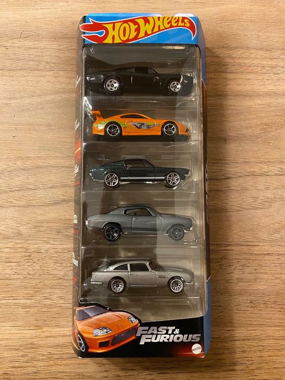 Hot Wheels FF Fast And Furious 5 Pack Neu Und Originalverpackt In