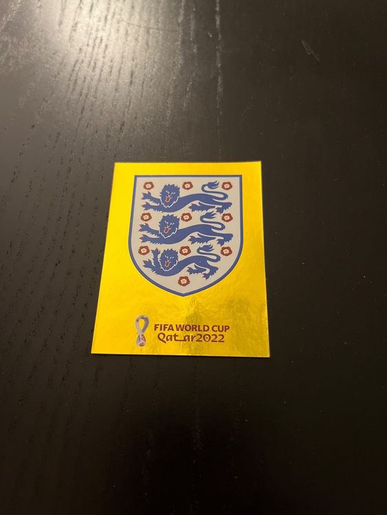 Panini WM 2022 England Wappen Kaufen Auf Ricardo