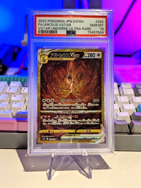 Psa Sequential Set Pokemon Vstar Universe Gold Karten Kaufen Auf