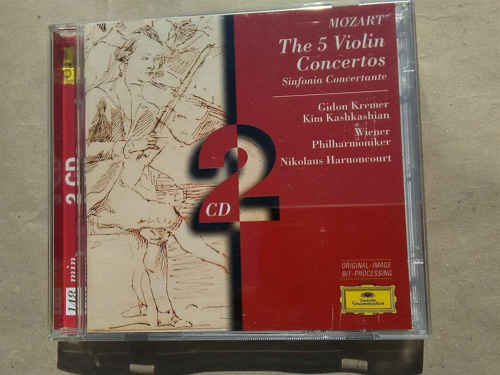 Mozart The Violin Concertos Sinfonia Concertante Cd S Kaufen