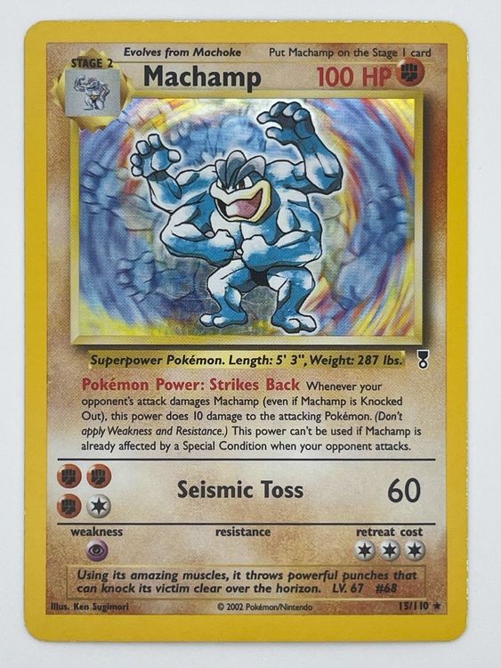 Machamp 15 110 Holo Rare Pokémon Legendary Collection Kaufen auf Ricardo