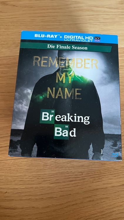 Komplette Breaking Bad Serie Als Bluray Kaufen Auf Ricardo