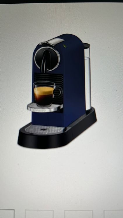 NESPRESSO CitiZ Limited Edition Magic Blue Matt NEU Kaufen Auf