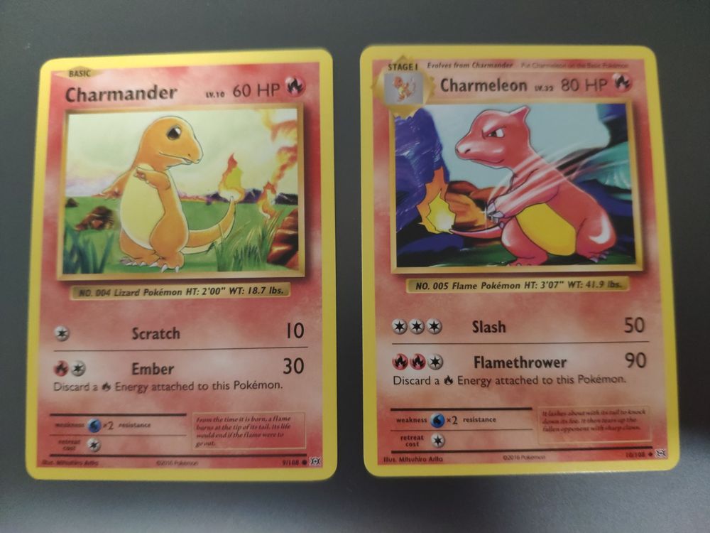 Pokemon Charmander Charmeleon Glumanda Glutexo Non Holo Kaufen