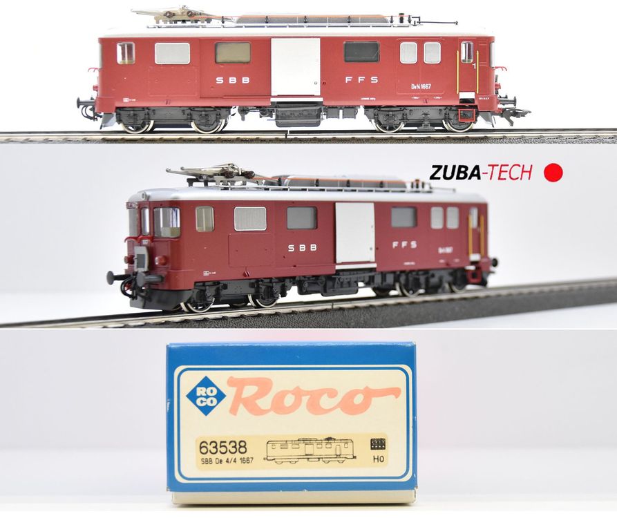 Roco 63538 Gepäcktriebwagen De 4 4 SBB H0 GS Analog mit OVP Kaufen