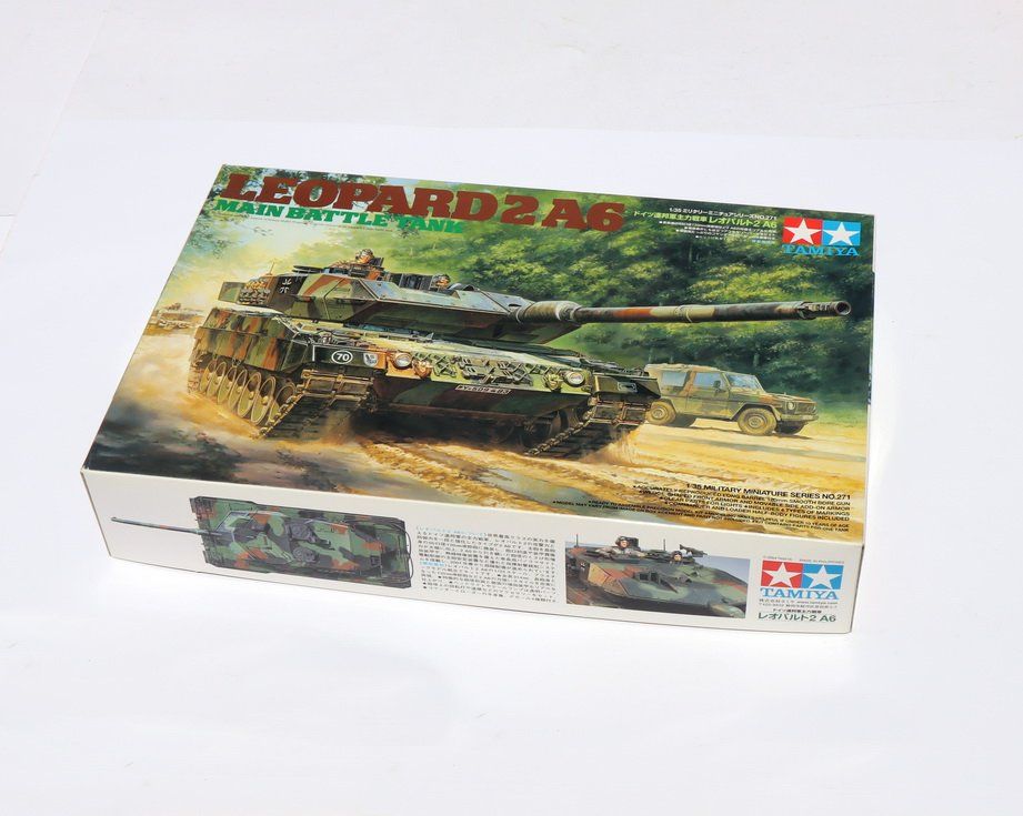 Leopard 2A6 Main Battle Tank 1 35 Von Tamiya Kaufen Auf Ricardo