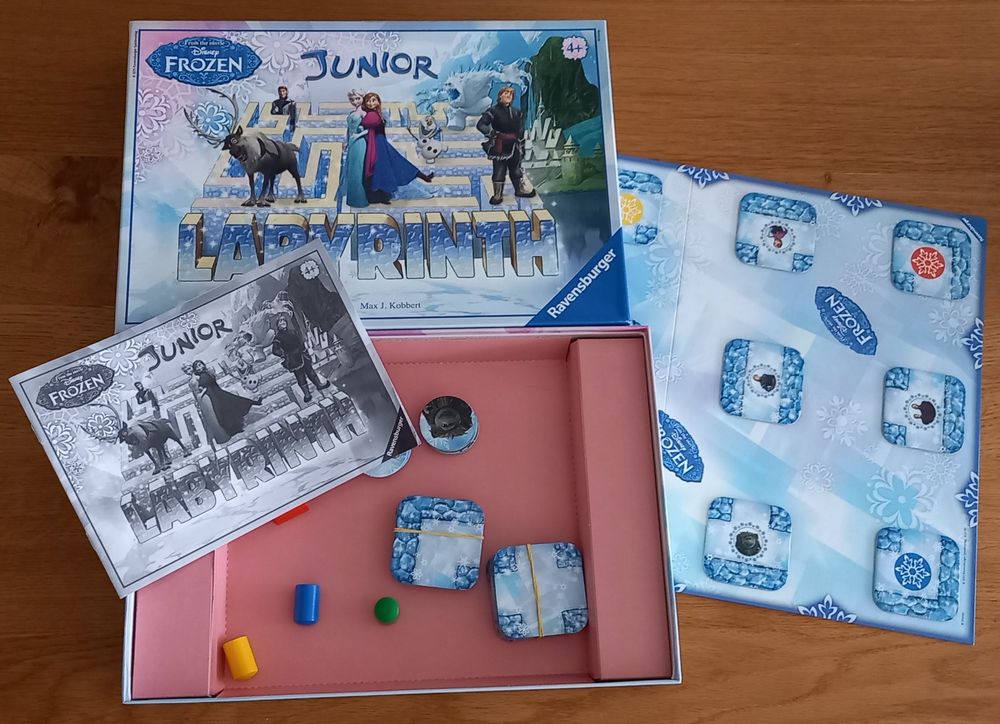 Ravensburger Junior Labyrinth Frozen Vollst Anleitung Kaufen Auf